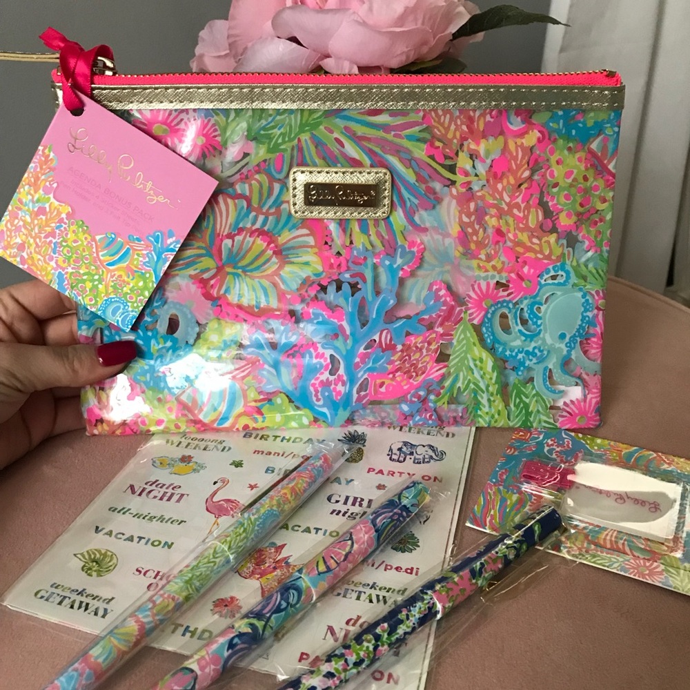 New! Lilly Pulitzer Agenda Bonus Pack!